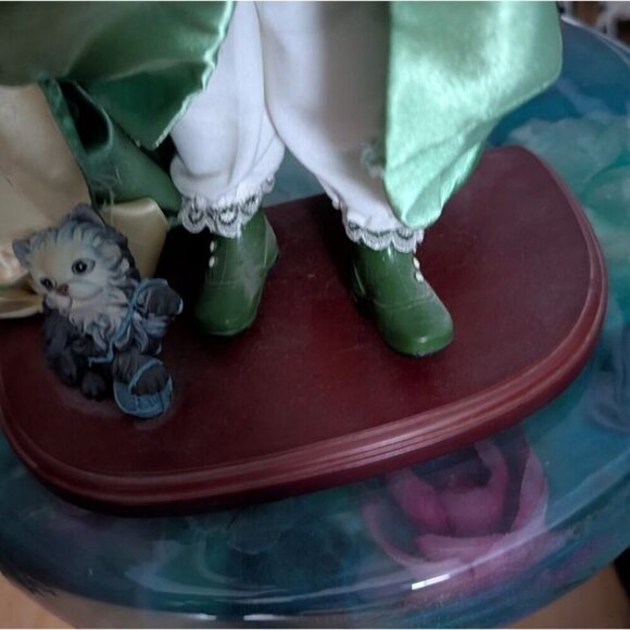 The Brass Key Collection Green Dress Porcelain Doll (EUC) - Picture 3 of 7